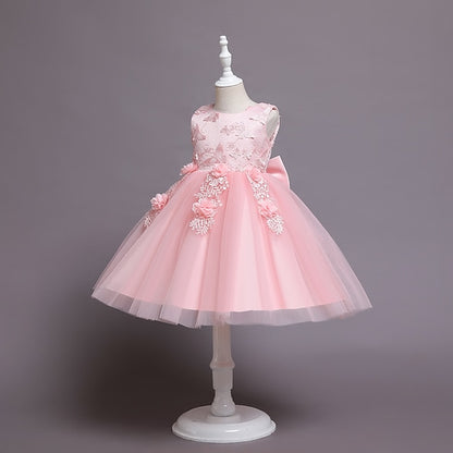 Party Girl Girls' Dress Flower Wedding