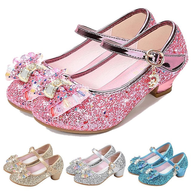 – Mary Girls' Princess Shoes Sparkling Jane Glitter Party