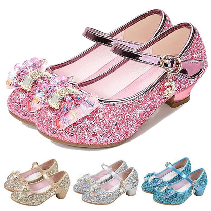 – Mary Girls' Princess Shoes Sparkling Jane Glitter Party