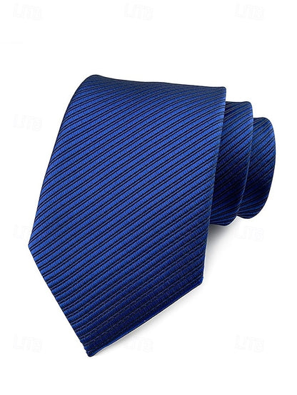 Men's tie satin striped