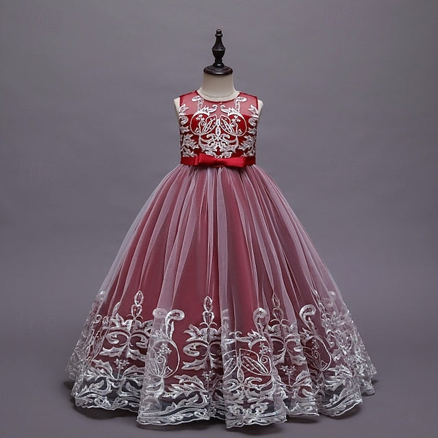 Princess Girl Kid's Dress Flower Girls'