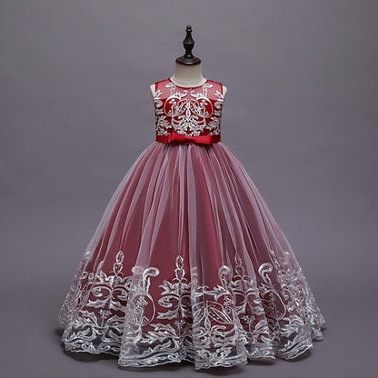 Princess Girl Kid's Dress Flower Girls'