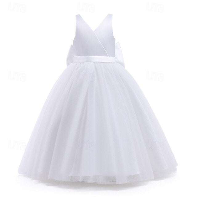 Girls' Girl Kid's Dress Princess Flower