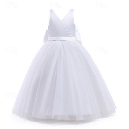 Girls' Girl Kid's Dress Princess Flower