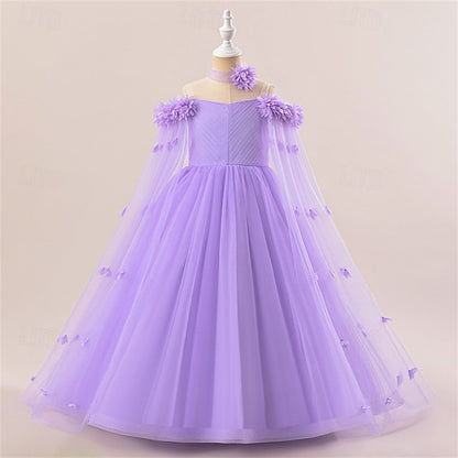 Dress Kid's Girl Flower Princess Girls'