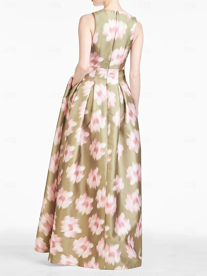 Evening A-Line Dress Split High Beach Gown Wedding Formal