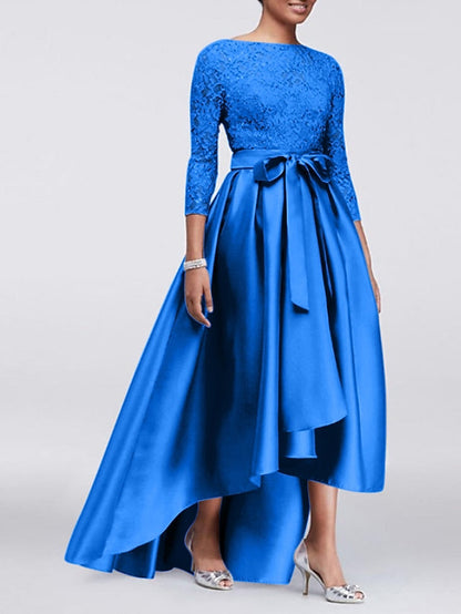 Guest the Wedding Mother Elegant Bride Dress of A-Line Size Plus