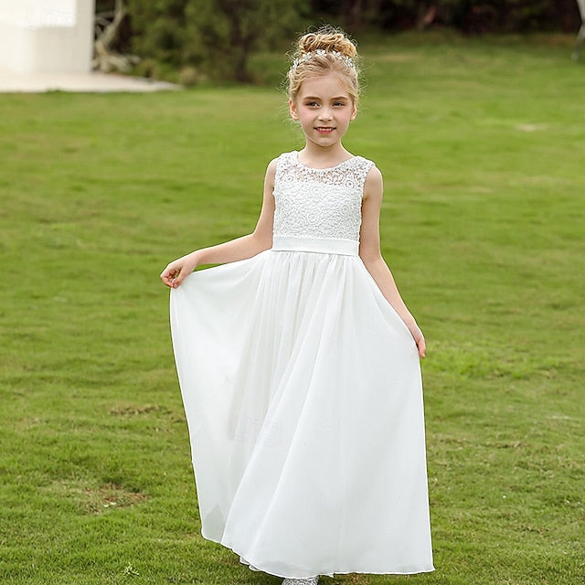 Dress Girls' Flower Formal Girl Lace Kid's