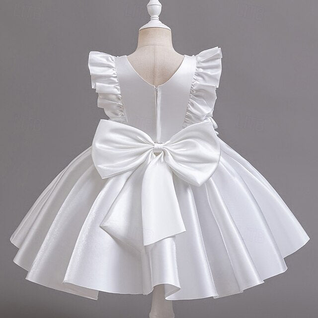 Toddler Party Girls' Floral Wedding Sleeveless Dress