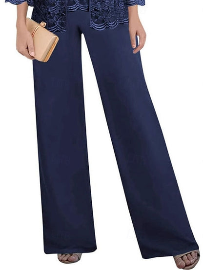 Mother Pantsuit Dress Guest Wedding Elegant the of Bride Square