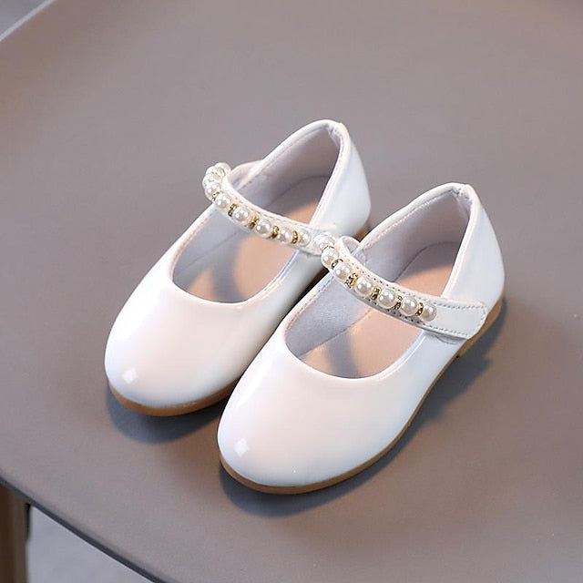 Jane PU Flats Lolita Water Daily Dress Girls' Mary Shoes