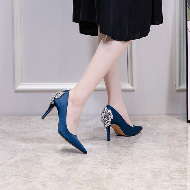 Bridesmaid Wedding Pumps Women's Shoes Dress Bridal Office