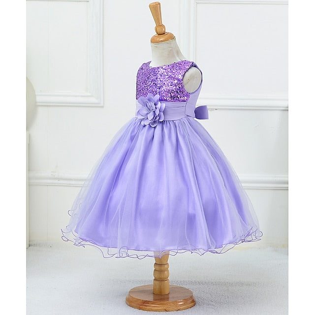 Flower Party Girl Girls' Dress Wedding