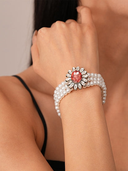 with Women's Jewelry Earrings Set Pearl