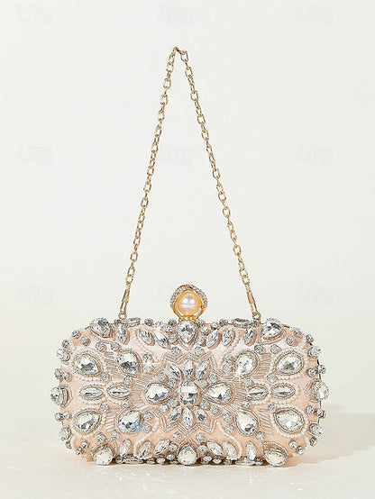 Women's Clutch Crystal-Embellished Bag