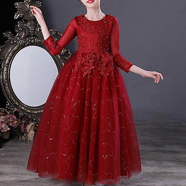Flower Girl Princess Kid's Girls' Dress