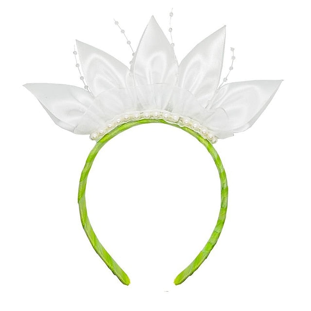 Flower Dress Theme Tiana Bell Princess Fairytale Tinker Girl