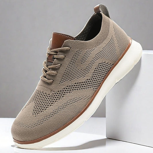 Wholesale SampleMen's Breathable Knit Sneakers - Lightweight Casual Walking