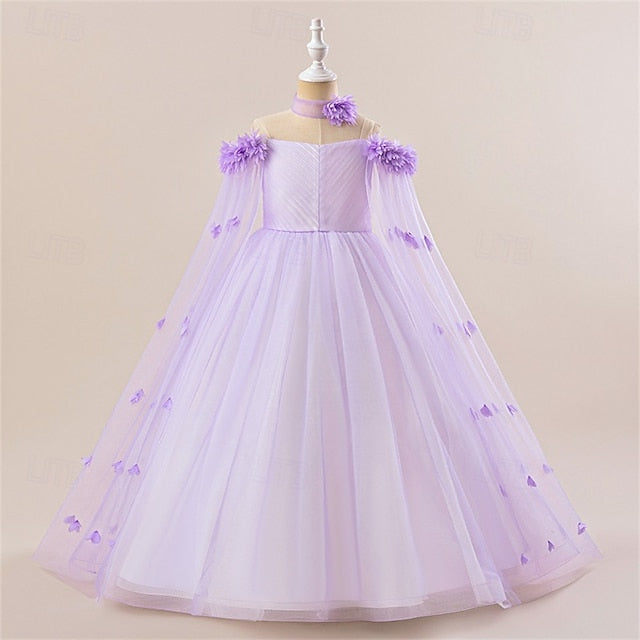 Dress Kid's Girl Flower Princess Girls'