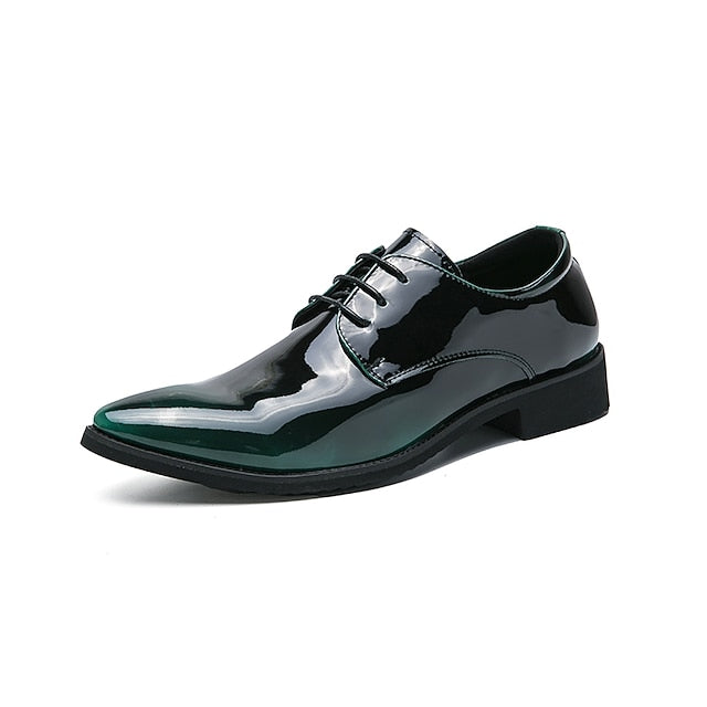 Formal Patent Oxford Shiny Leather Men's – Shoes