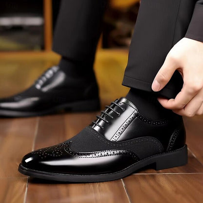 and Wingtip Two-Tone Oxford Shoes Green – Brown Men's in