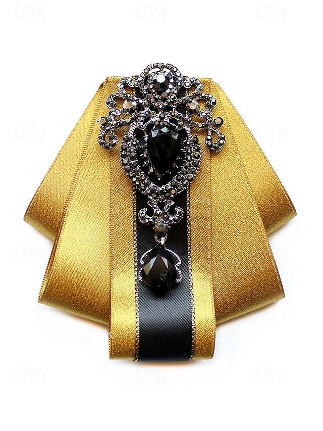 Diamond-Accent Bow - Tie Christmas Satin Men's Elegant