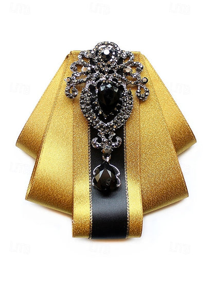 Diamond-Accent Bow - Tie Christmas Satin Men's Elegant