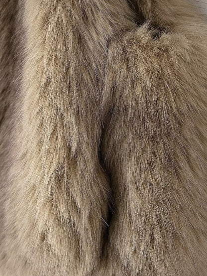 Furs Women's Faux Comfortable Coat Fur Vest Leathers