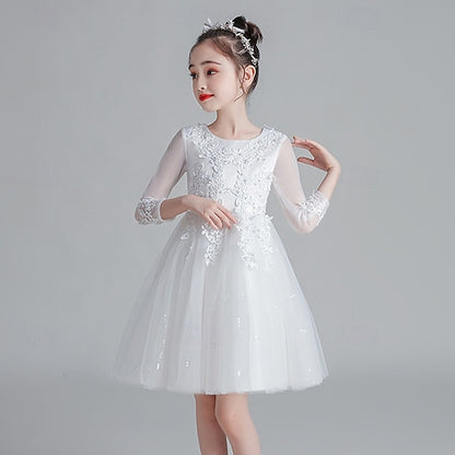 Dress Princess Kid's Flower Girl Girls'