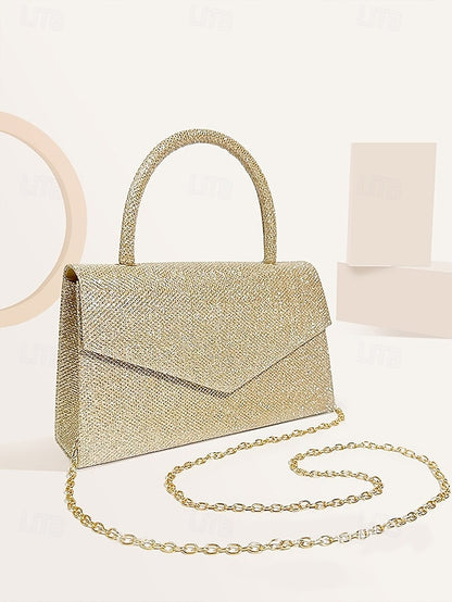 Bags Evening Polyester Women's Bag Flap Shoulder Clutch