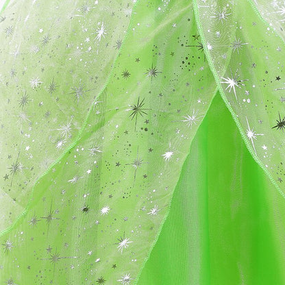 Theme Bell Flower Girl Tinker Dress Princess Tiana Fairytale