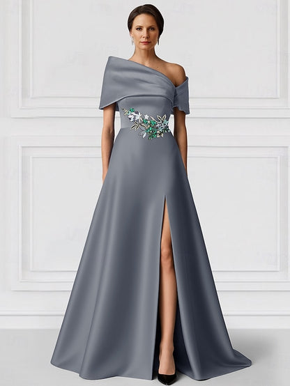 Wedding Floor Formal Dress Elegant Gown Evening A-Line Length