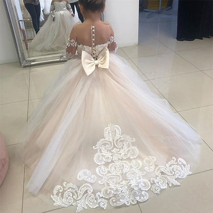 Girl Kid's Princess Flower Girls' Dress