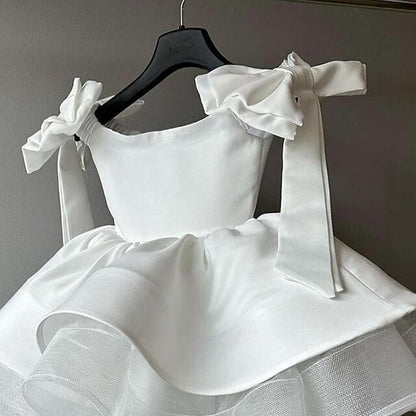 Wedding Girl Girls' Flower Party Dress Performance