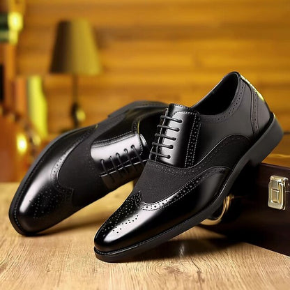 and Wingtip Two-Tone Oxford Shoes Green – Brown Men's in