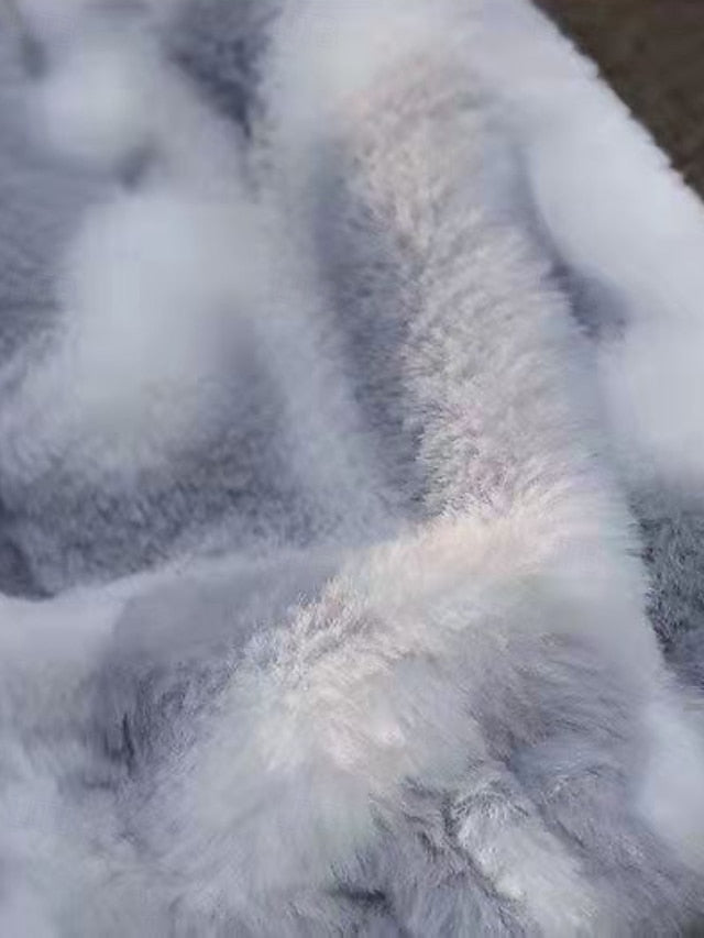 Warm Women's Fleece Faux Jacket Teddy Coat Fur