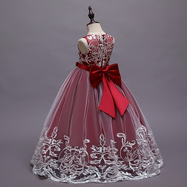 Princess Girl Kid's Dress Flower Girls'