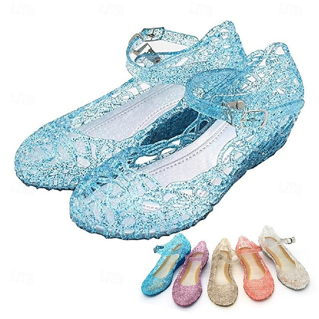 Masquerade Christmas Princess Cinderella Frozen Shoes Elsa Jelly
