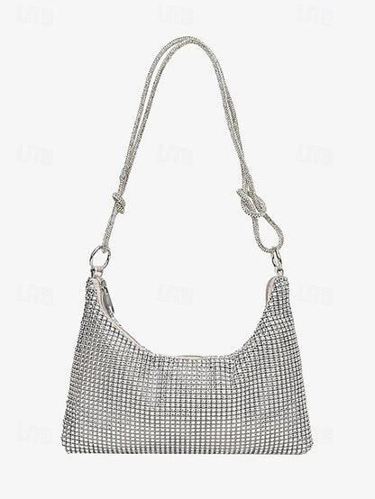 Bag Evening Elegant Rhinestone Women's – Handbag Shoulder