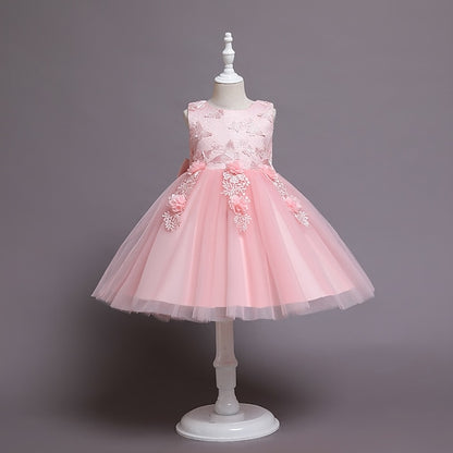 Party Girl Girls' Dress Flower Wedding