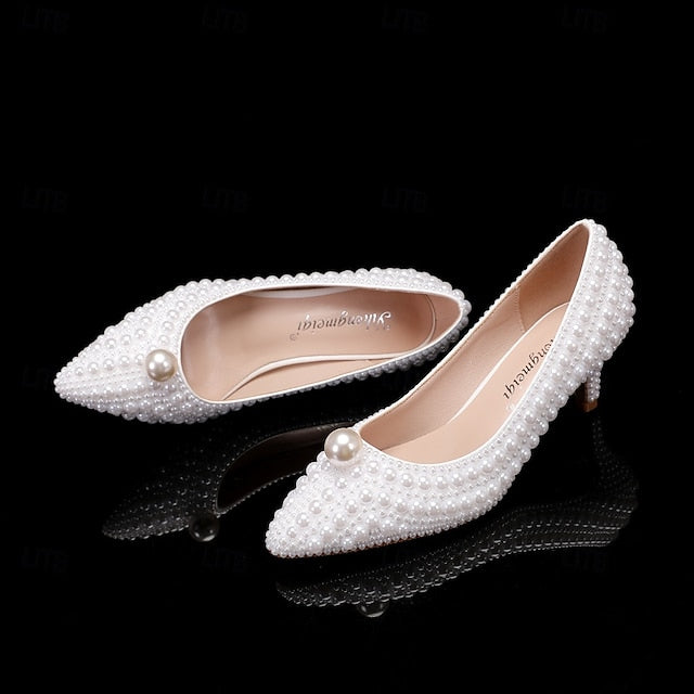 Shoes White Party Wedding Dress Women's