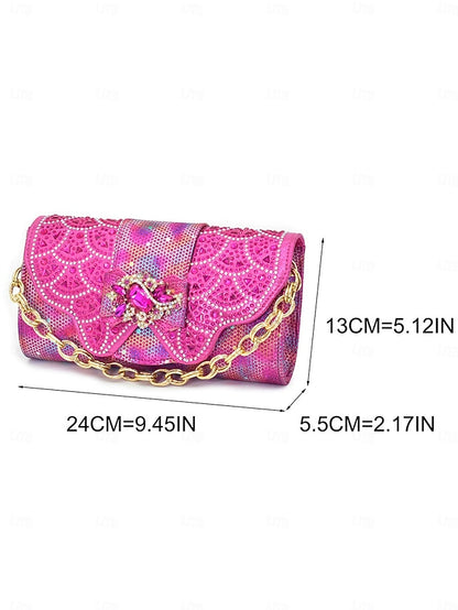 and Gold Women's Heels Clutch Slingback Rhinestone Matching