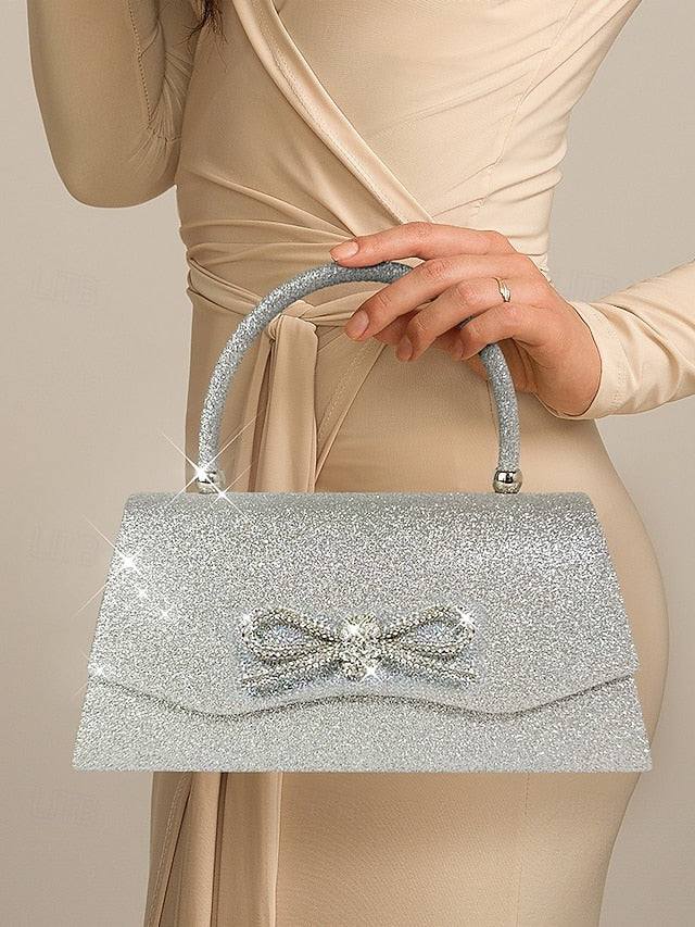Women's Elegant with Evening Sparkling Glitter Clutch