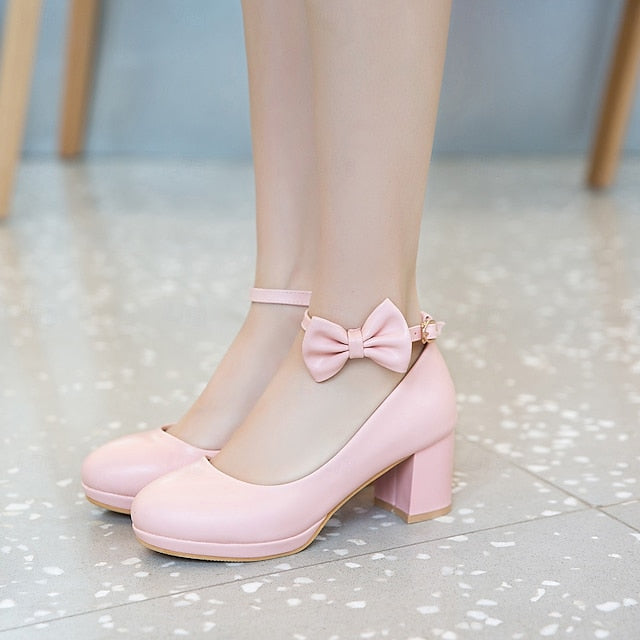 Shoes Jane Weddings Bow White for Perfect - Mary Girls'