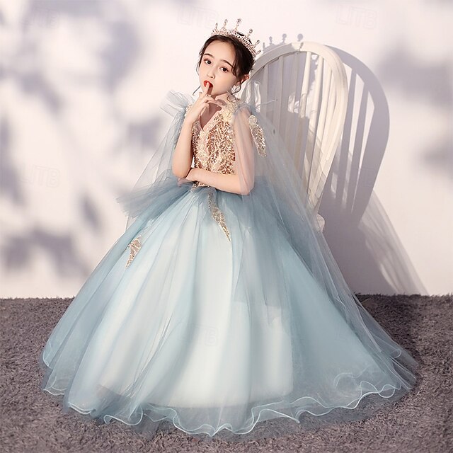 Kid's Flower Girl Dress Princess Girls'