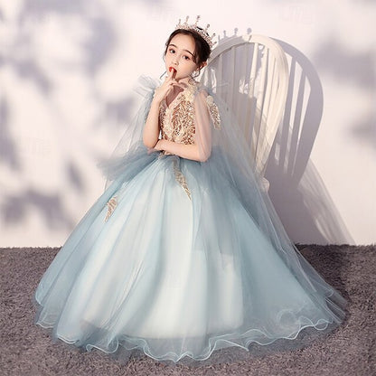 Kid's Flower Girl Dress Princess Girls'