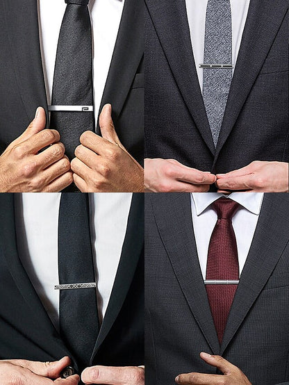 Slim Men's Clip - Tie Metal