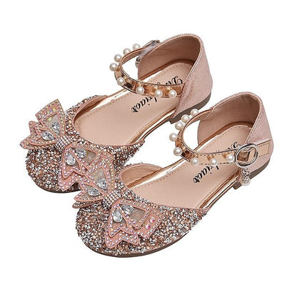 Dress Heel Glitters Glitter PU Daily Girls' Shoes Heels