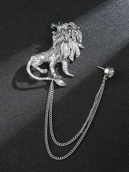 with Deer Brooch Christmas Lapel Men's Pin