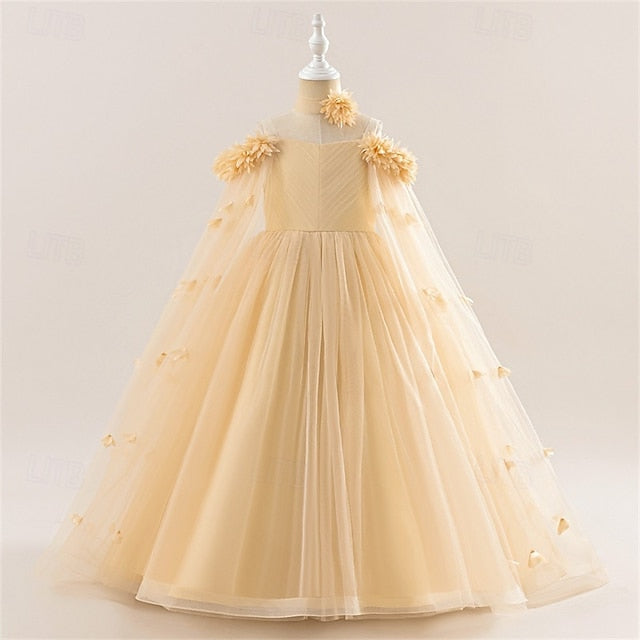 Dress Kid's Girl Flower Princess Girls'